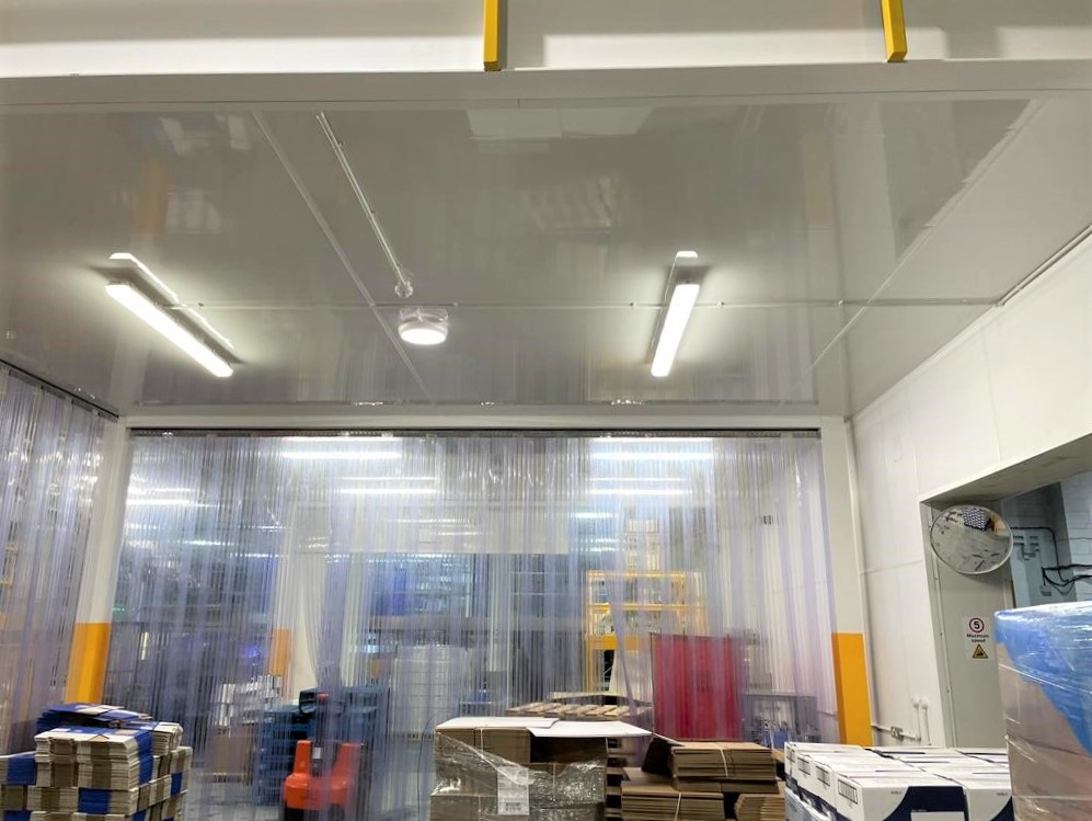 Hygienik Systems PVC wall cladding in a foodsafe environment